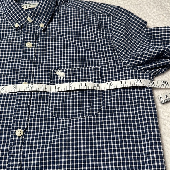 2 Abercrombie Kids Boys Checked Button-Ups, GUC, Size XL 15/16 (AK Sizing) - Picture 12 of 15